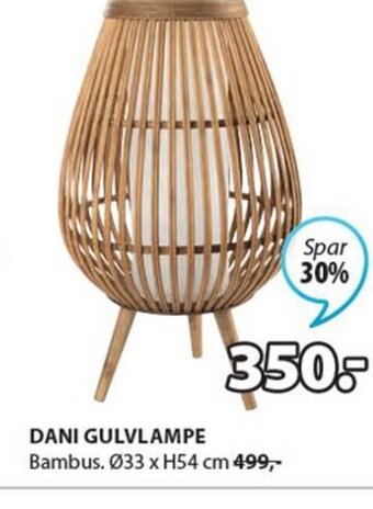 JYSK Dani Gulvlampe tilbud