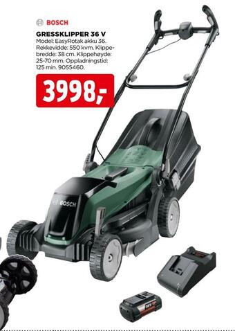 jem & fix Gressklipper 36 v tilbud