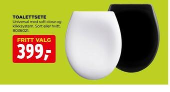 jem & fix Toalettsete tilbud