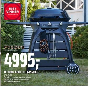Coop Obs Fcc bbq x-grill chef gassgrill tilbud