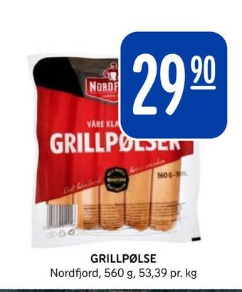 Rema 1000 Grillpølse tilbud