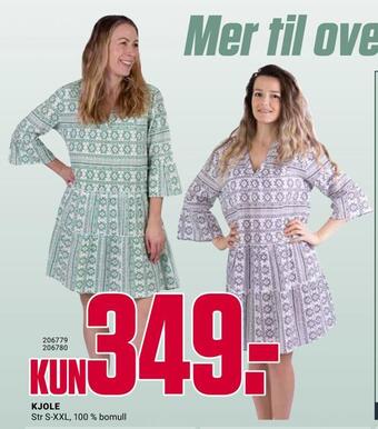 Europris Kjole tilbud