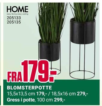 Europris Blomsterpotte tilbud