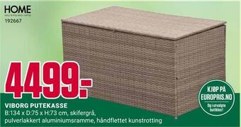 Europris Viborg putekasse tilbud