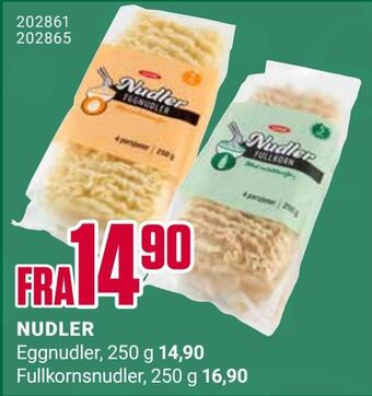 Europris Nudler tilbud