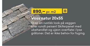 Right Price Tiles Voss natur 20x55 tilbud
