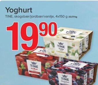 Spar Tine Yoghurt tilbud