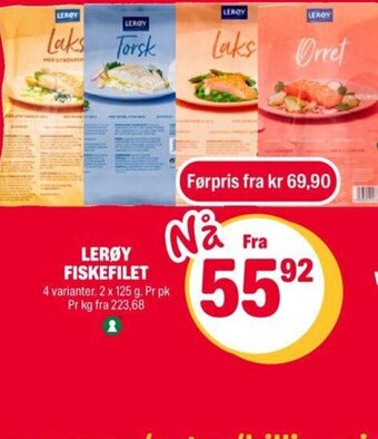 Coop Extra Lerøy Fiskefilet tilbud