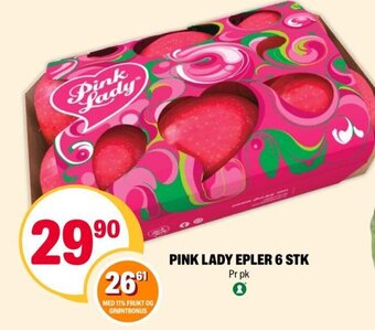 Coop Extra Pink Lady Epler 6 stk tilbud