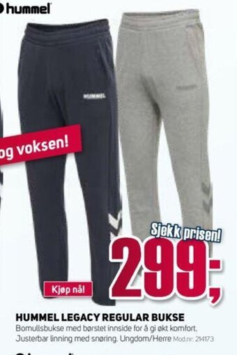 Sport 1 Hummel Legacy Regular Bukse tilbud