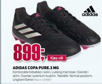 Sport 1 Adidas Copa Pure. 3 MG tilbud
