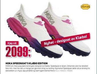 Sport 1 Hoka Speedgoat 5 Klæbo Edition tilbud
