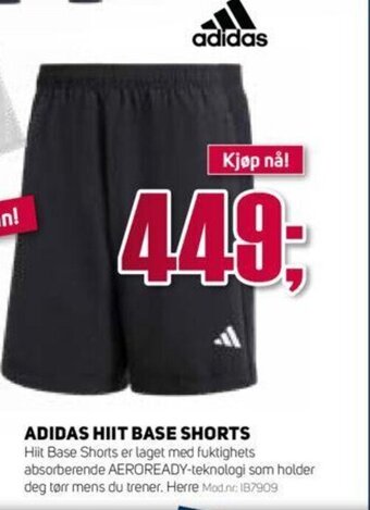 Sport 1 Adidas Hiit Base Shorts tilbud