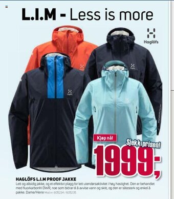 Haglöfs L.I.M Proof Jakke