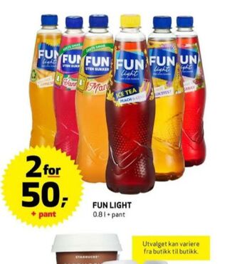 Bunnpris Fun light saft tilbud