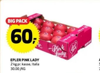 Bunnpris Ukjent epler tilbud