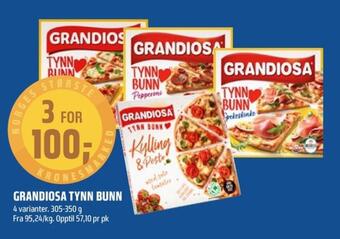 Coop Obs Grandiosa pizza tilbud