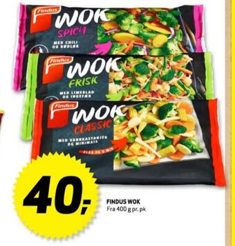 Bunnpris Findus grønnsaker tilbud