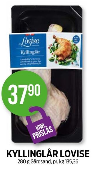Kiwi Lovise kyllinglår tilbud