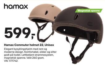 XXL Sport Hamax commuter helmet 22, unisex tilbud