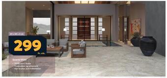 Megaflis Quartz silver tilbud