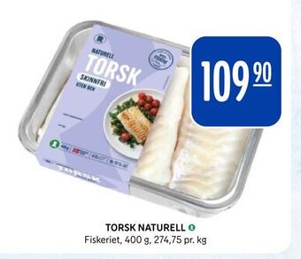 Rema 1000 Torsk naturell tilbud