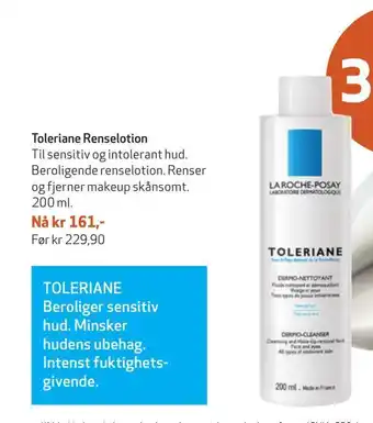 Apotek 1 Toleriane renselotion tilbud