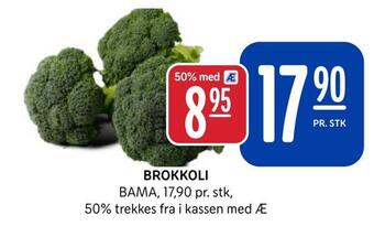 Rema 1000 Brokkoli tilbud