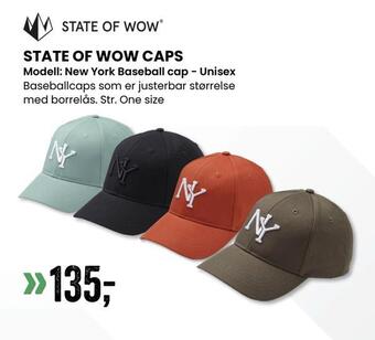 Sport Outlet State of wow caps tilbud
