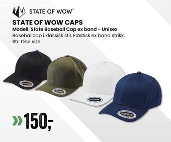 Sport Outlet State of wow caps tilbud