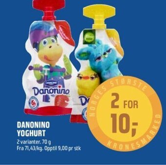 Coop Obs Danonino Yoghurt tilbud