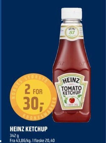 Coop Obs Heinz Ketchup tilbud