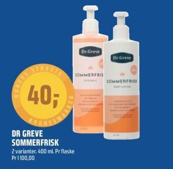 Coop Obs Dr Greve Sommerfrisk tilbud
