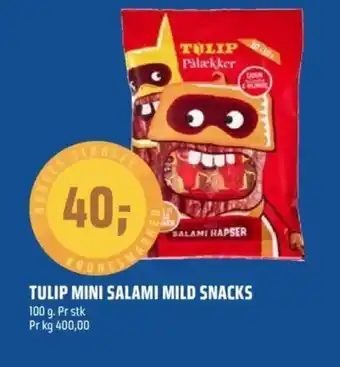 Coop Obs Tulip Mini Salami Mild Snacks tilbud