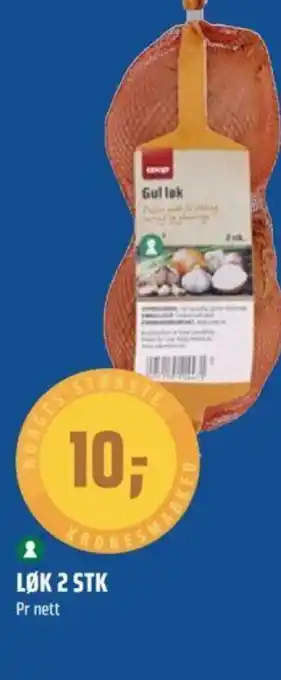 Coop Obs Løk 2 Stk tilbud