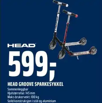 Coop Obs Head Groove Sparkesykkel tilbud