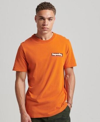 Superdry Vintage trade tab t-skjorte tilbud