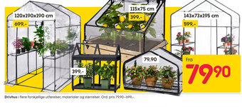 Rusta Drivhus tilbud