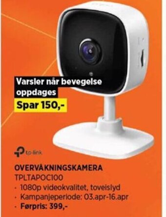 POWER Overvåkningskamera tilbud