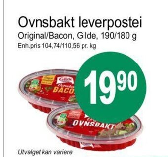 Joker Ovnsbakt Leverpostei tilbud