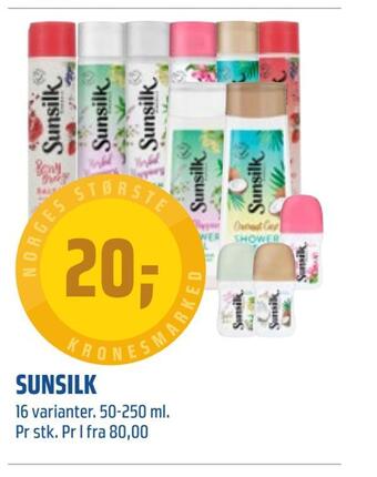 Coop Obs Sunsilk tilbud