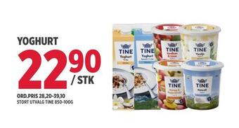 Jacobs Yoghurt tilbud