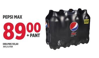 Jacobs Pepsi max tilbud