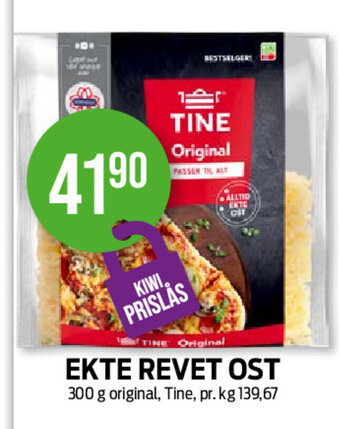 Kiwi Ekte Revet Ost tilbud