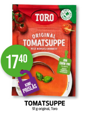 Kiwi Tomatsuppe tilbud