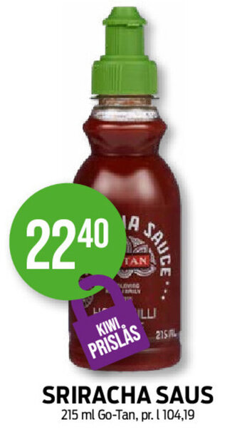 Kiwi Sriracha Saus tilbud
