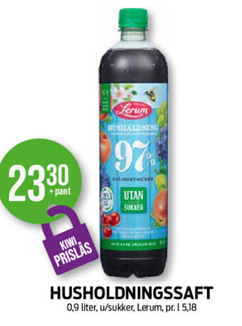 Kiwi Husholdningssaft tilbud