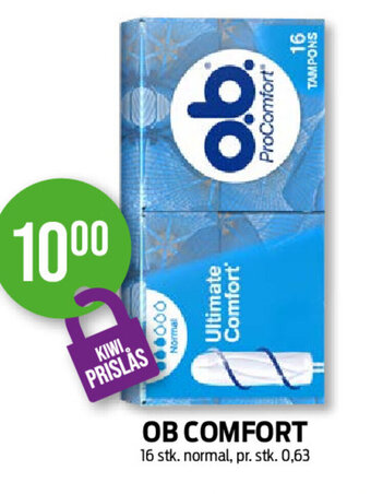 Kiwi Ob Comfort tilbud