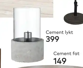 Cement lykt