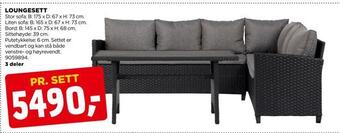 jem & fix Loungesett tilbud